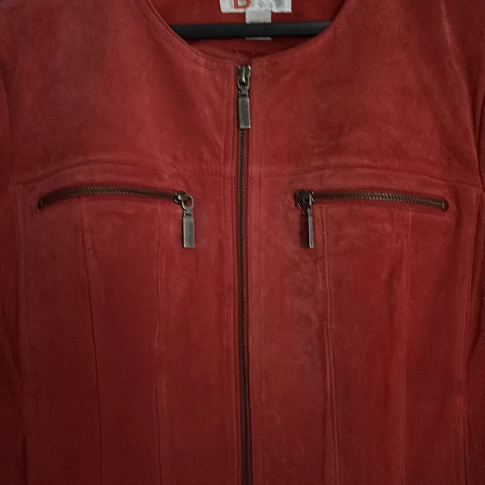 Vintage Bernardo Suede Jacket - Picture 4 of 10